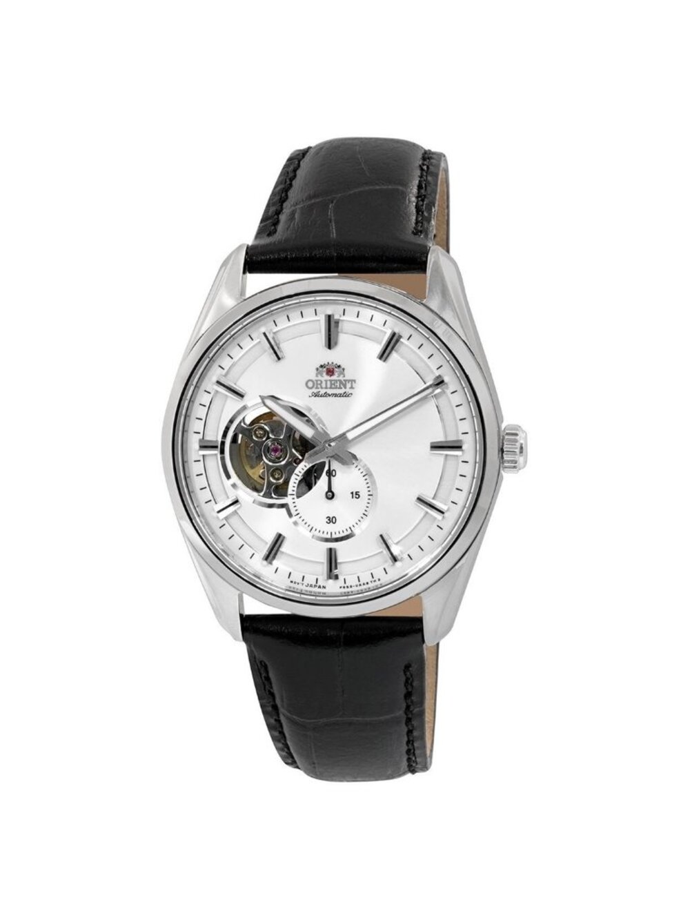 NWT Orient Open Heart Automatic Silver Dial Men's Watch
